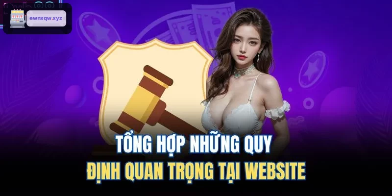 Những quy định tài chính quan trọng tại website